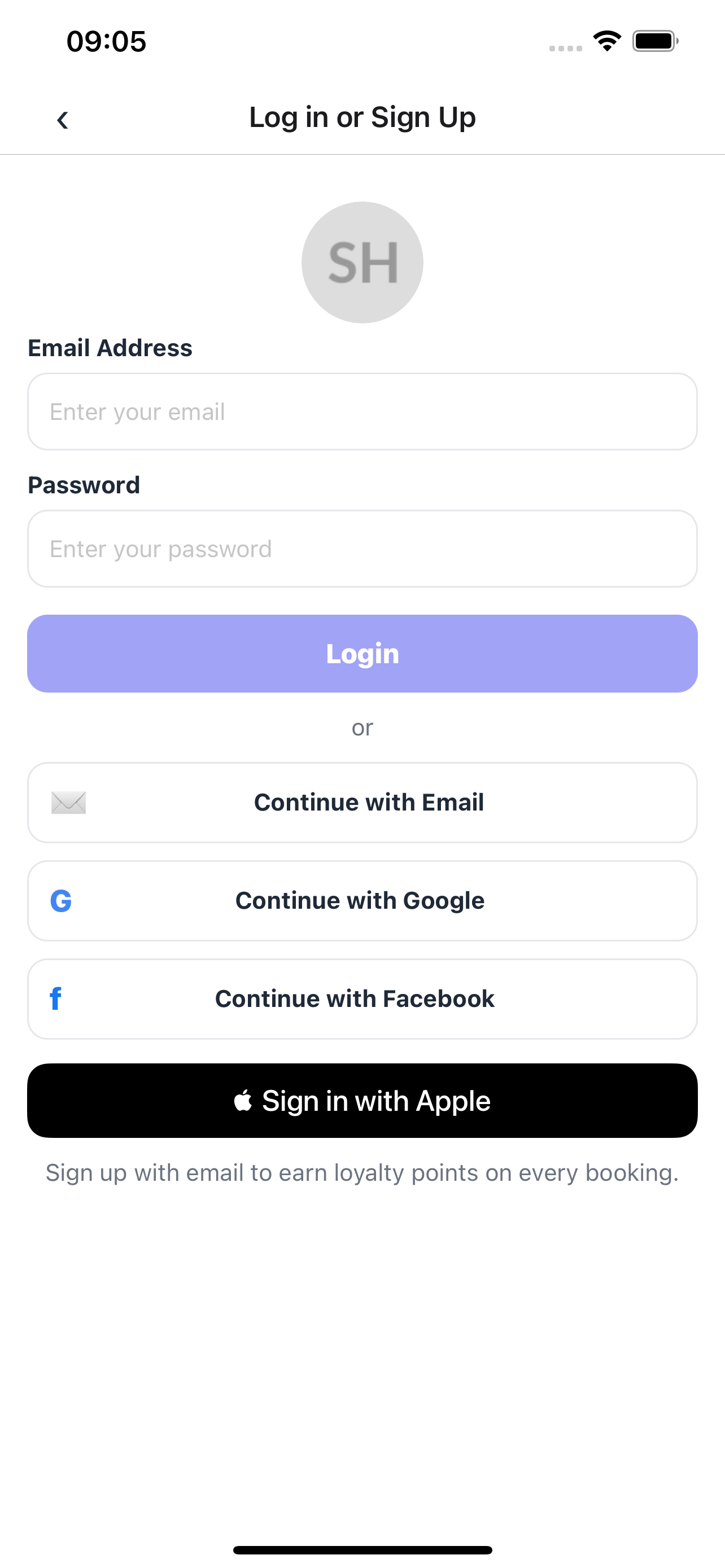 Every Service app screenshot