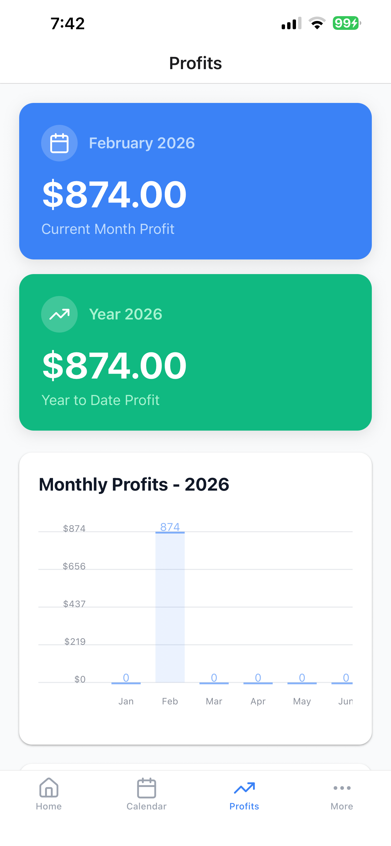 Handyman app screenshot