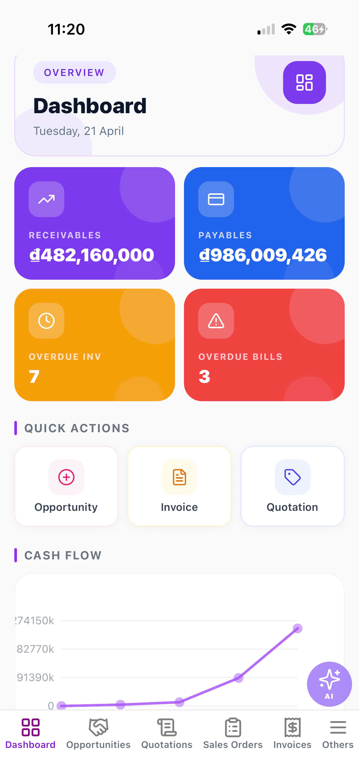 Ben One app screenshot