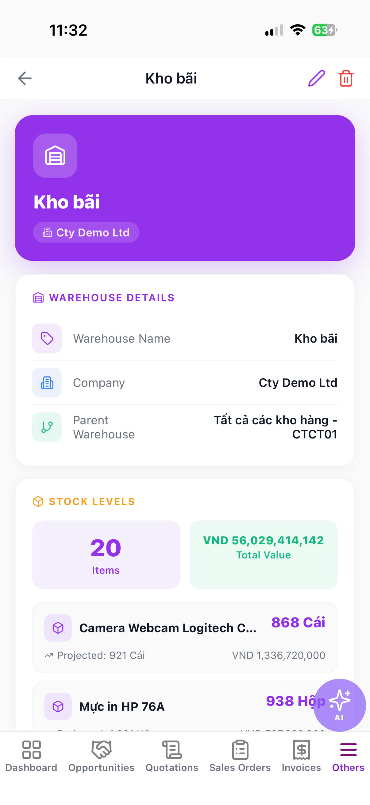 Ben One app screenshot